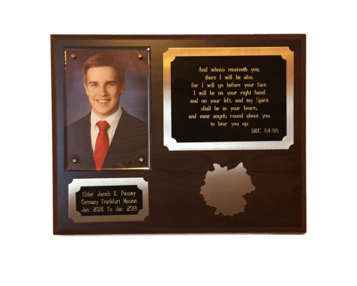 LDS Missionary Plaque 1 LDS Missionary Plaque
