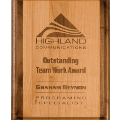 Solid Wood Custom Plaques