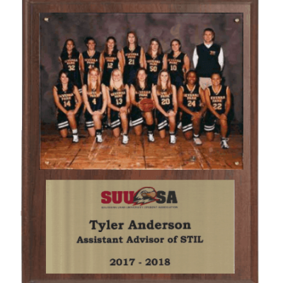 Sublimated Team Plaque