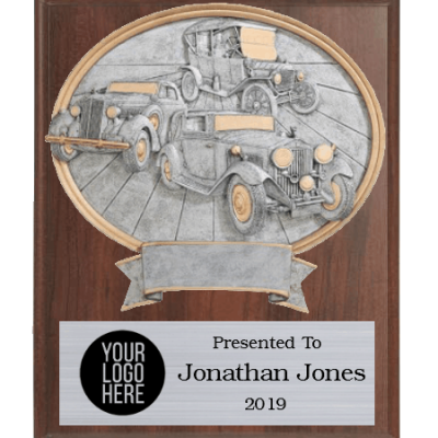 Antique Car Show Plaque