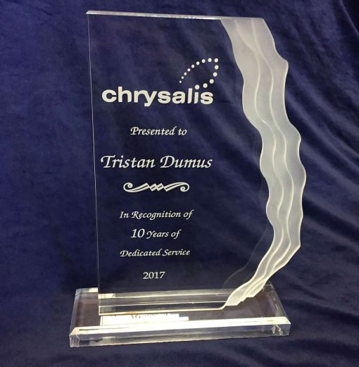 Ridge Line Acrylic Trophy Ridge Line Acrylic Trophy