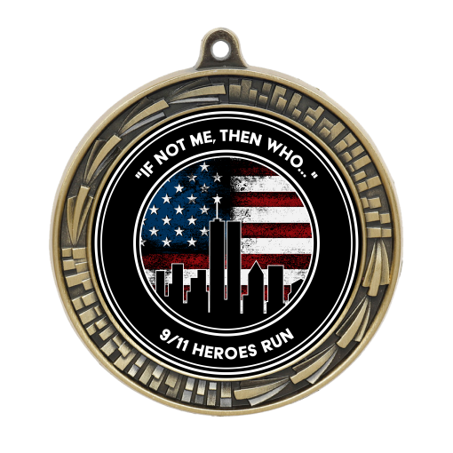 Arrow - Gold Gold Arrow Custom Medal