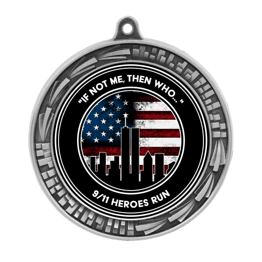 Arrow - Silver Silver Arrow Custom Medal