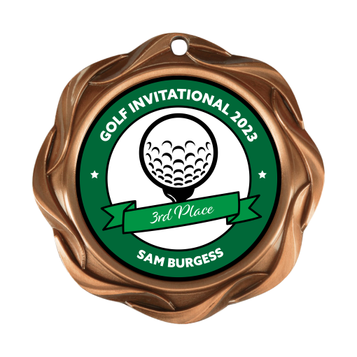 Fusion - Bronze Bronze Fusion Personalized medal