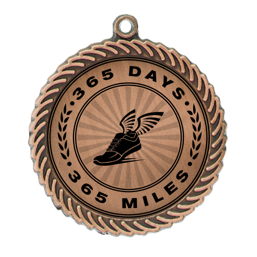 Scallop - Bronze Bronze Scallop Medal with Custom Logo