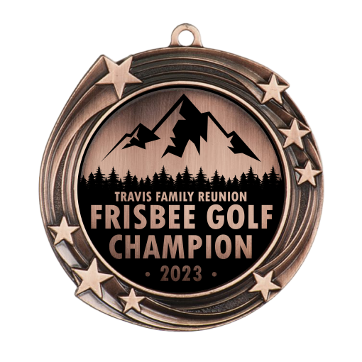 Shooting Star - Bronze Bronze Shooting Star Medal