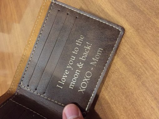 Wallet 3 Engraved Wallet