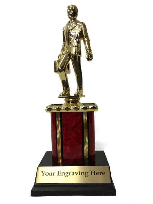 Dundie Award Trophy Male Male Dundie Award Trophy