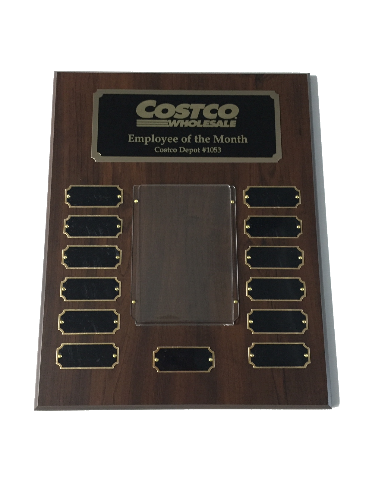 Costco Plaque Costco employee of the month plaque