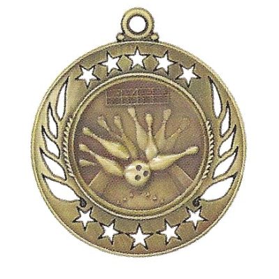 High End Bowling Medal