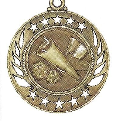 High End Cheeleading Medal