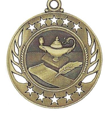High End Lamp of Knowledge Medal