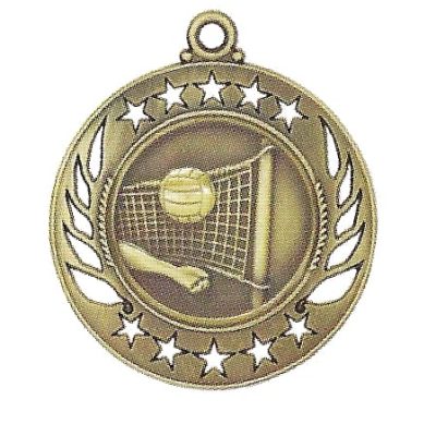 High End Volleyball Medal