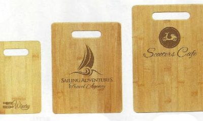 Laser Engraved bamboo Cutting Boards