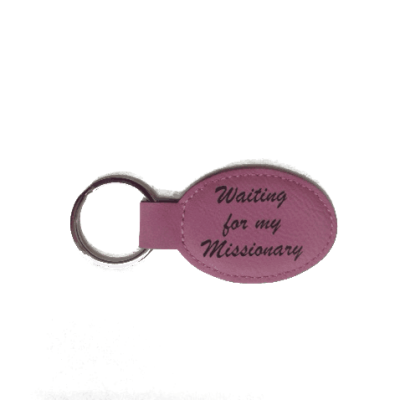 Waiting for my missionary Key Chain