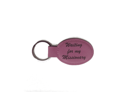 Waiting for my missionary Key Chain