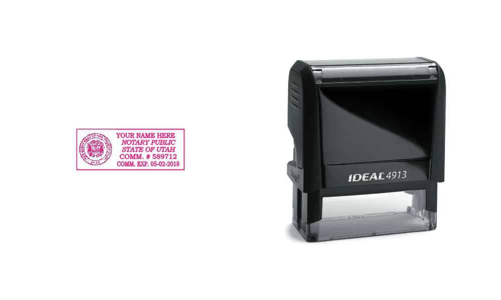 Notary Stamp Requirements | State of Utah