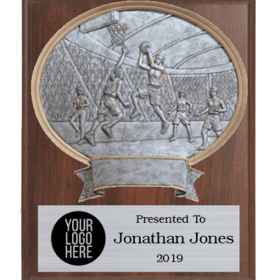 Female Basketball Plaque