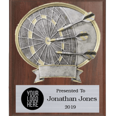 Legends Darts Plaque