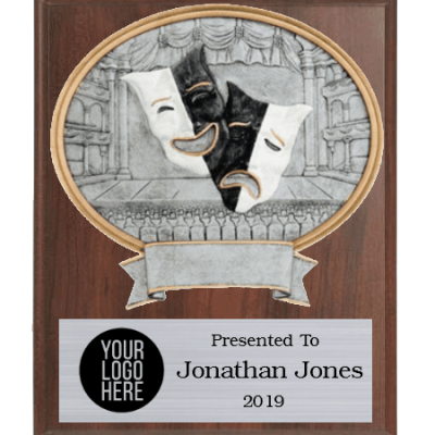 Legends Drama Plaque