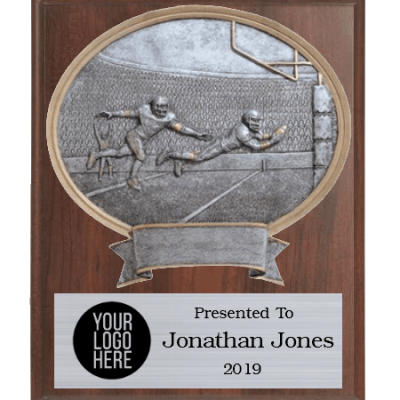 Legends Football Plaque