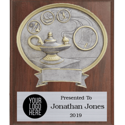 Lamp of Knowledge Plaque