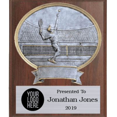 Legends Tennis Plaque