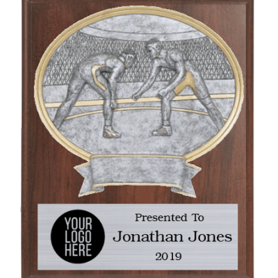 Legends Wrestling Plaque