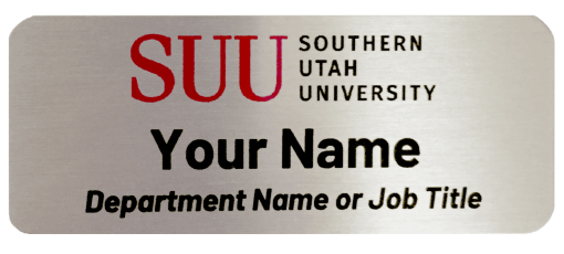 SUU Primary Name Tag