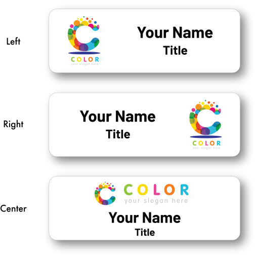 Business Name Tags with Logo