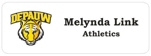 Depauw university Name Tag