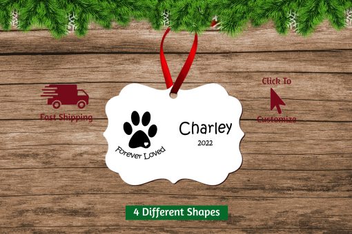 Pet Memorial Ornament Scallop